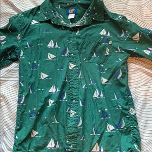 Odd future button down T-shirt